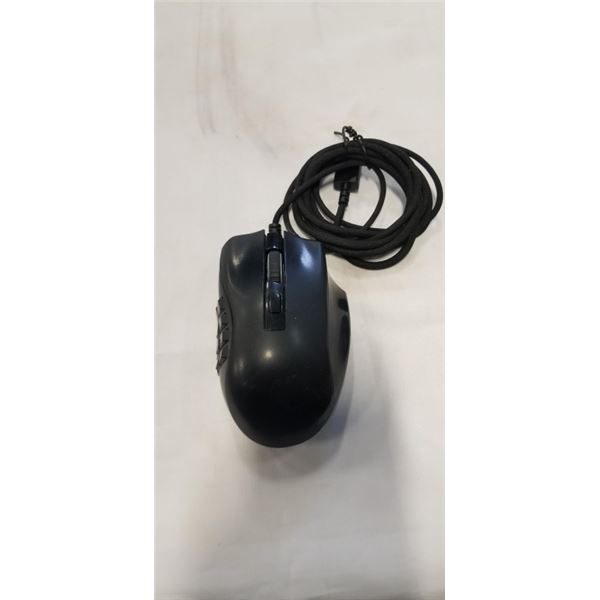 RAZER NAGA X WIRED GAMING MOUSE - TESTED WORKING, RETAIL $99