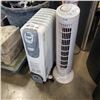 Image 1 : KENWOOD OIL HEATER AND TOWER FAN
