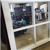 Image 2 : WHITE BARN WINDOW MIRROR 45 INCH X 24 INCH