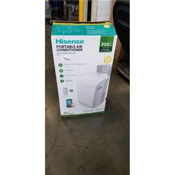 HISENSE PORTABLE AIR CONDITIONER MEDIUM ROOM 300 SQ FT WORKING