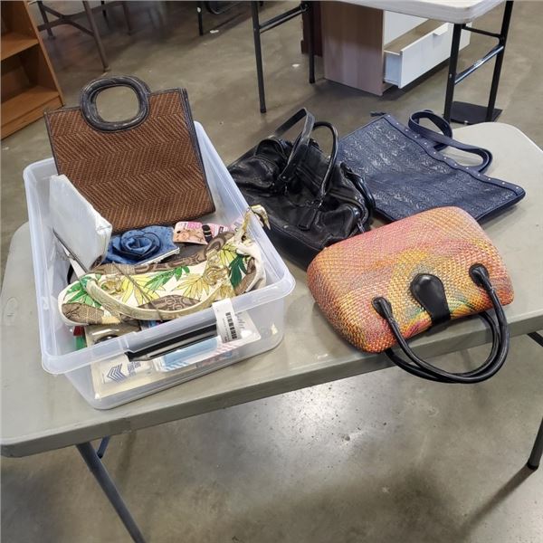 ASSORTED PURSES, ALL IN GOOD CONDITION
