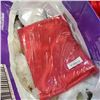 Image 3 : LARGE LOT OF RED SATIN UNIVERSAL CHAIR COVERS, AND PARTY DECOR