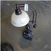 Image 2 : DECORATIVE FLOOR AND MATCHING TABLE LAMP