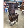 Image 2 : HIGHLY CARVED ANTIQUE CABINET