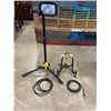 Image 1 : 2 HERCULES GUITAR STANDS WITH 2 MIC CABLES