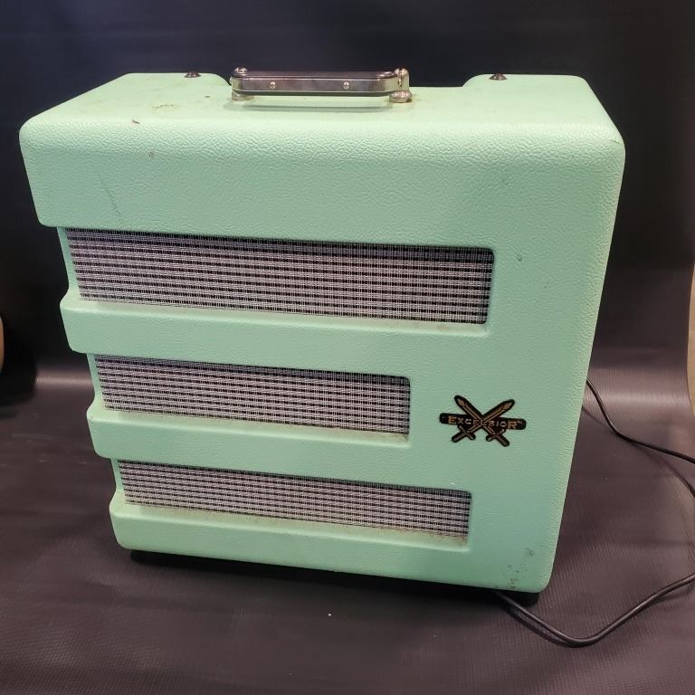 FENDER EXCELSIOR VINTAGE TUBE AMP, SEE MAIN DESCRITION FOR DETAILS
