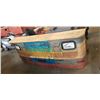 Image 1 : EXTREMELY UNIQUE TATA EX 3519 AUTOMOTIVE GRILL RUSTIC SERVING BAR WITH REAL FUNCTIONING HEADLIGHTS 1