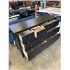 Image 2 : BLACK 8 DRAWER DRESSER