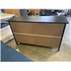 Image 3 : BLACK 8 DRAWER DRESSER