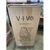 Image 1 : BLACK THREE WHEELED PET STROLLER, BLACK