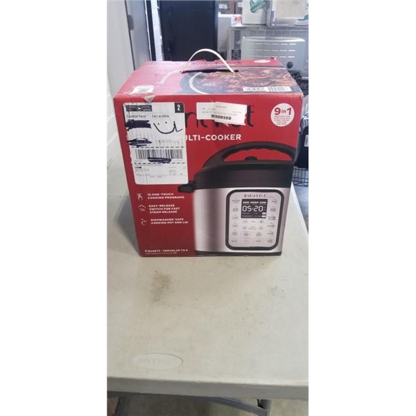INSTANT POT DUO PLUS 6QT 9-IN-1 ELECTRIC PRESSURE COOKER - TESTED WORKING, RETAIL $199