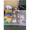 Image 1 : ICEBERG HOME, DINOSAURS, BEAR, UNICORN AND ASSORTED JUNGLE PLUSH ANIMAL TOYS