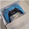 Image 2 : PS5 DUALSENSE STARLIGHT BLUE WIRELESS CONTROLLER - TESTED WORKING, RETAIL $94