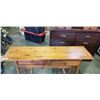 Image 2 : ANTIQUE TWO DRAWER DESK