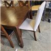 Image 2 : CRATE AND BARRELL DINING TABLE WITH 6 CHAIRS