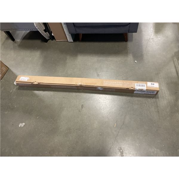 SAMSUNG 65" TEAK TV BEZEL FRAME, RETAIL $249