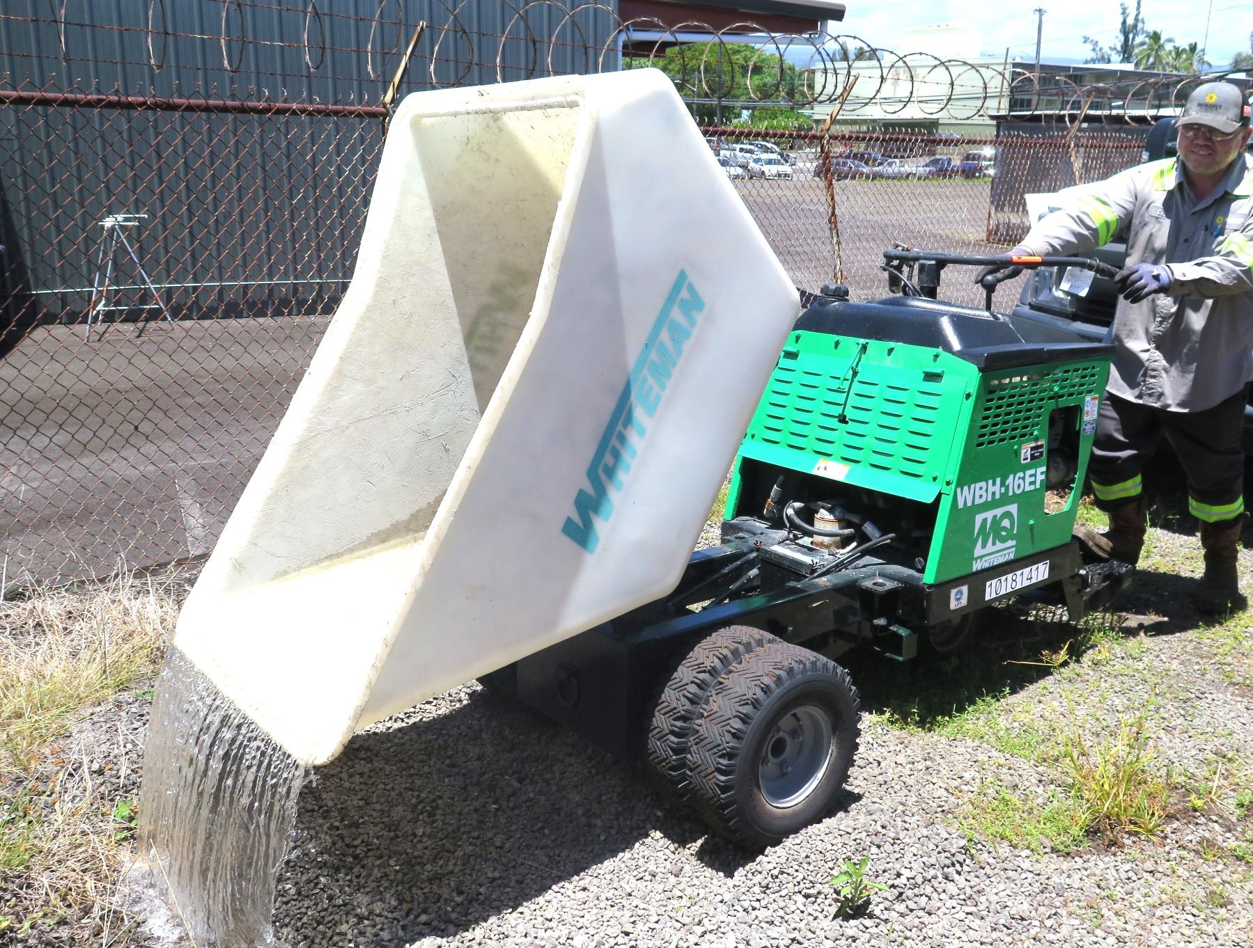 (10181417) 2019 MQ WBH-16EF Gas Power Buggy (Starts & Runs - See Video)