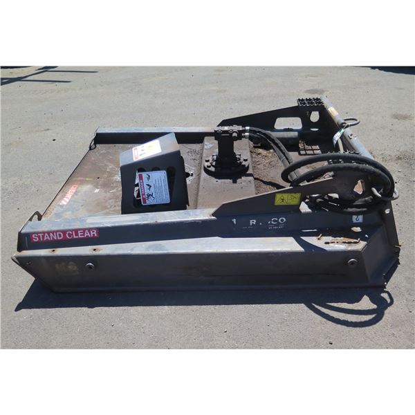 (10107010) 2018 Bradco Ground Shark GSS60 Bush Hog Brush Cutter (Needs Repair)