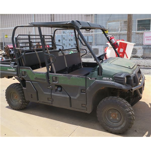 (10198661) 2019 Kawasaki PRO-DXT 4-Seat Utility Vehicle UTV, 4WD (Starts & Runs - See Video)
