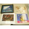 Image 3 : Lot of 4 framed pictures and 10 shrink-wrapped pictures (229)