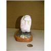 Image 3 : 6" soapstone walrus by Michael Scott mounted on wood base done in 1991 (2)
