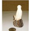 Image 3 : 2.5" ivory owl mounted on fossilized ivory base (2)