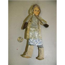 Chevak doll with gut parka 9" tall (2)