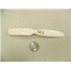 Image 1 : Ivory letter opener with carved flower (2)