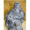 Image 2 : 8" casting of Eskimo family with dog (229)