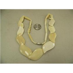 Bone necklace 22" long (227)