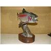 Image 2 : Phenomenal 20" hand carved wood rainbow trout by World Championship carver Michael Scott (2)