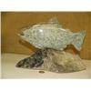 Image 1 : 14" Soapstone salmon by Michael Scott (2)