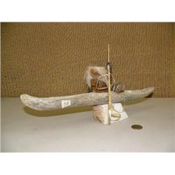 14.5" whale bone kayaker (2)