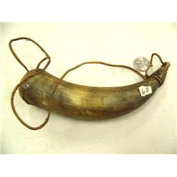 Very old 8" powder horn (2)