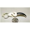 Image 1 : Ivory and seal claw keychain (2)