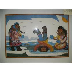 Double matted and framed, signed and numbered print " Magical Moment" Marjorie Leavens 18"x23.5" (22