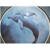 Image 2 : Double matted and framed Annette Hartzell signed and numbered " humpback whales" 23"x23" (229)