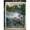 Image 2 : Framed print "Old Diver" by Dale Preston framed size 33"x25" print has slight folding on bottom edge
