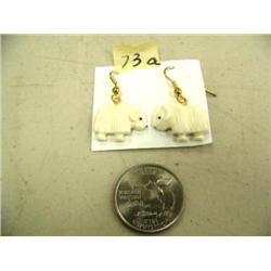 CHOICE on 3 musk ox earrings by Robert Kokuluk (2)