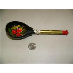 CHOICE on 3: old Russian lacquered spoons (2)