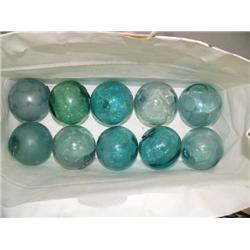 CHOICE on 3 - bags of 10 glass floats (2)
