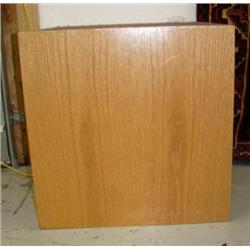 Wood box side table (229)