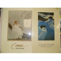 Lot of 2 KHAR posters (229)