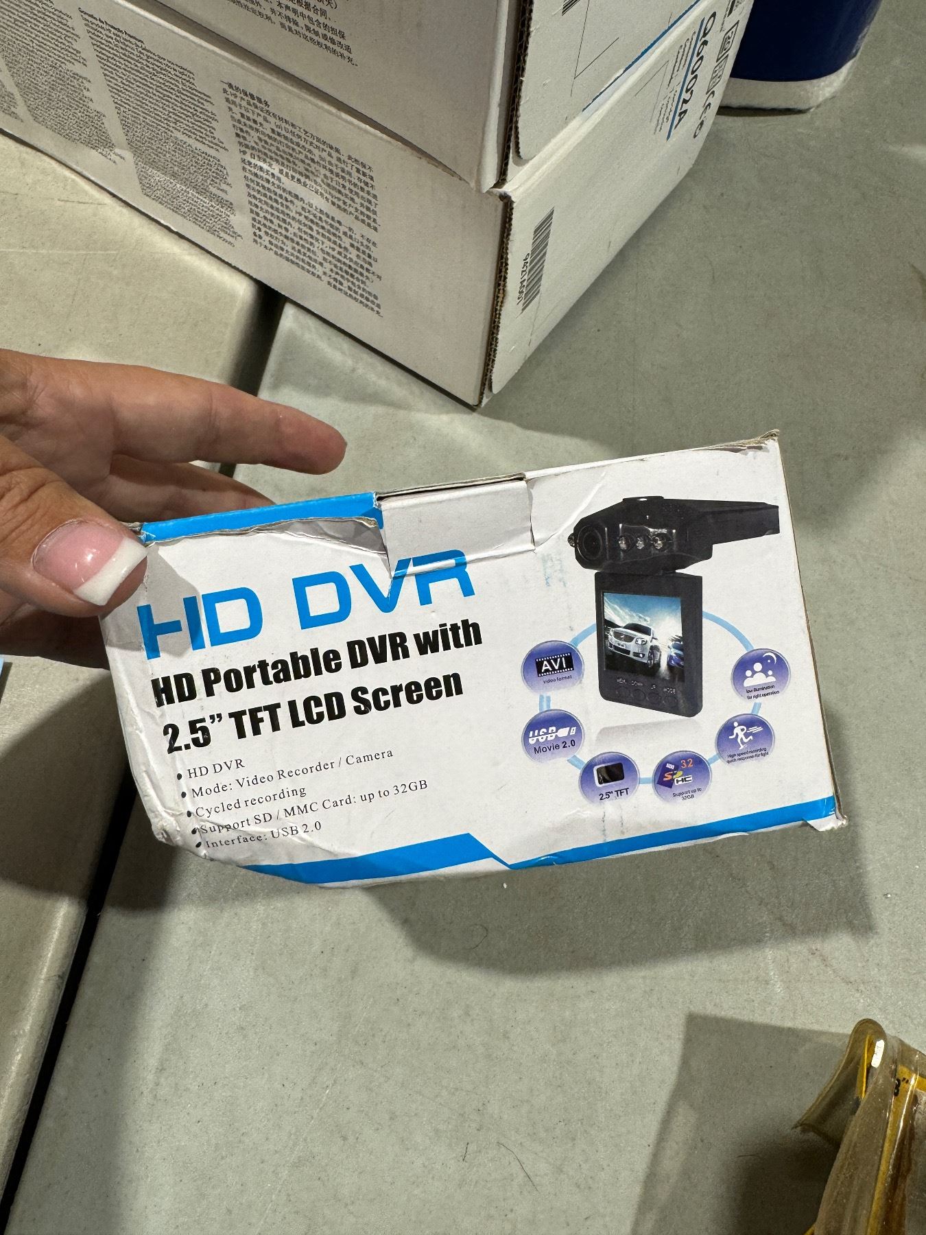 HD portable DVR