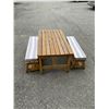 Image 3 : Kid craft patio table and two benches