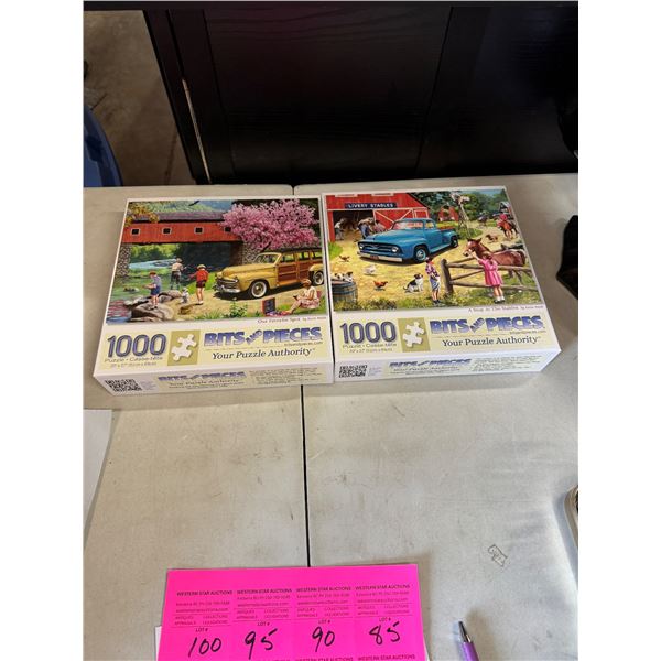 2 puzzles 1000 piece