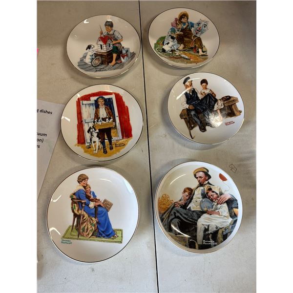 Norman Rockwell collectible plates