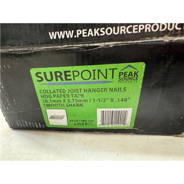 Joist hanger nails 1 1/2 x .148"