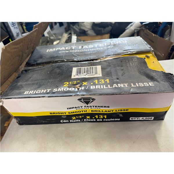 Coil nails 2 1/2 x .131