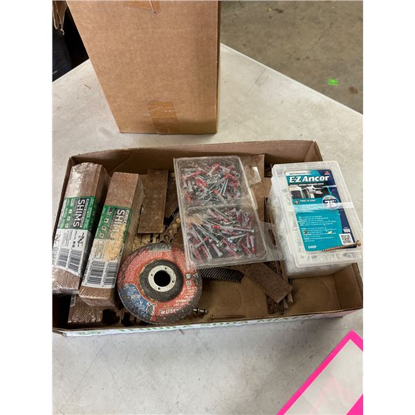 Assorted construction items